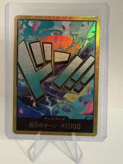 One Piece Yamato Gold Don Foil Card Super Parallel Japanese PRB-01 - Image 1