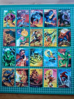 Spider-man Fleer Ultra 1995. Lot of 51 different Gold Foil Signature Cards - Image 2
