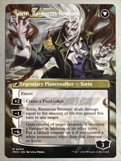 MTG / Sorin of House Markov / MH3 / #444 / Regular (Borderless) / Mythic / NM - Image 2