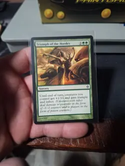 MTG - Triumph of the Hordes 123/175 New Phyrexia (NPH) Regular - NM Unplayed Con - Image 1