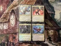 MTG - Final Fantasy - Set of 4 Commander Decks SEALED (Out Of Box) - Image 1