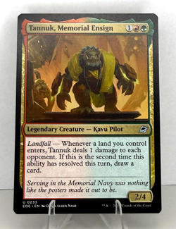 MTG EOE-0233 Tannuk, Memorial Ensign - Edge of Eternities - Image 1