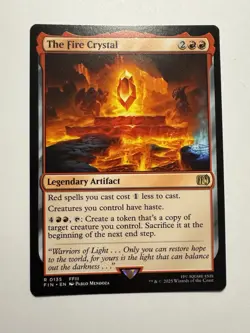 The Fire Crystal ✅ Final Fantasy ✅ Magic The Gathering (mtg) - Image 1