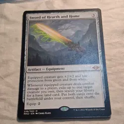 Sword of Hearth and Home x 1 - MTG MH2 238/303 - NM+ - Mythic Rare Artifact! - Image 2