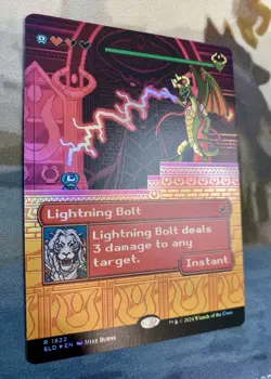 Lightning Bolt, 1822 (Rainbow Foil) [Secret Lair Drop Series] NM/M - Image 3