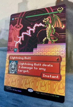 Lightning Bolt, 1822 (Rainbow Foil) [Secret Lair Drop Series] NM/M - Image 4