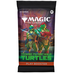 10x MTG TMNT Play Booster Pack (Randomized Art), New/Sealed (Ten Packs) - Image 1