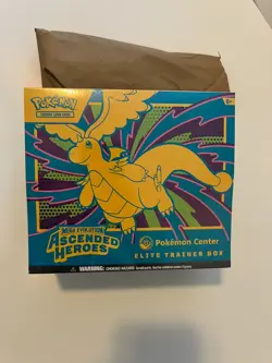 Pokemon Center Ascended Heroes ETB Exclusive Elite Trainer Box - Sealed #A2 - Image 1