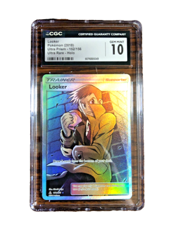 Looker Full Art Ultra Rare #152 - CGC GEM MINT 10 - SM Ultra Prism - Pokemon TCG - Image 1
