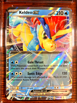 Keldeo EX Double Rare #030|CGC NM/MINT+ 8.5|2025 SV White Flare|Pokemon TCG - Image 2
