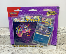 Pokemon Ascended Heroes Tech Sticker Collection Set of 2 Gastly Charmander NEW - Image 3