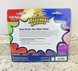 Pokemon Ascended Heroes Tech Sticker Collection Set of 2 Gastly Charmander NEW - Image 4