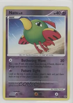 Natu Reverse Foil Pokemon Diamond & Pearl Secret Wonders #96 2007 - Image 1