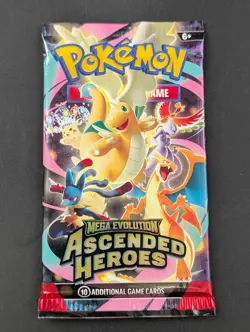 Lot (180) Pokemon Mega Evolutions ME2.5 Ascended Heroes Booster Packs Sealed - Image 3