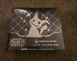 Pokemon TCG: Pokemon Center Paldean Fates (Scarlet & Violet) Elite Trainer Box - Image 1