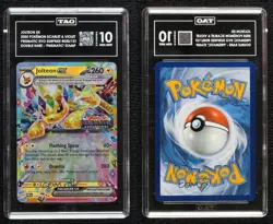 Jolteon ex (Surprise Box Promo) Pokemon Prismatic Evolutions PRE TAG 10 GEM MINT - Image 3