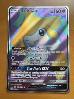 Pokemon Jirachi GX 79a/236 Full Art Promo Card - Near Mint - Image 2