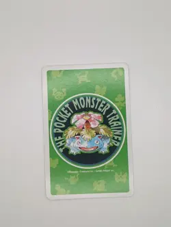 Pokemon 1998 Yellow Green Poker Deck Caterpie Metapod Butterfree 2 of Diamonds - Image 4