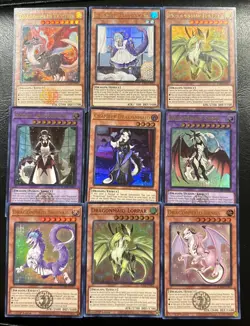 Dragonmaid Card Lot - Yugioh First Edition - Image 1