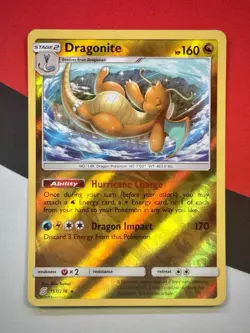 Dragonite 151/236 Reverse Holo Rare Unified Minds Pokemon PACK FRESH - Image 1