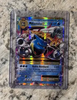 Pokemon Mega Blastoise EX 22/108 Evolutions Full Art Holo Ultra Rare NM - Image 1
