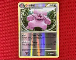 Granbull 26/95 Reverse Holo Rare HGSS Call Of Legends Pokemon TCG Card NM - Image 1