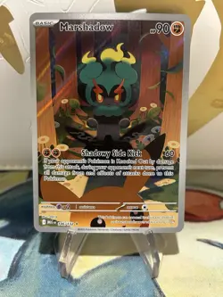 Marshadow 146/132 Pokemon Mega Evolution Illustration Rare NM - Image 1