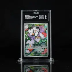 TAG 9 Maushold 226/193 Illustration Rare Paldea Evolved Pokemon TCG Slab #226 - Image 1