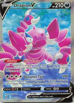 Drapion 182 Lost Origin Ultra Rare NM Pokemon TCG - Image 1