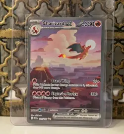 2023 Pokemon TCG Sv151 Charizard ex 199/165 SAR Holo 330 HP Stage 2 EN - Image 1