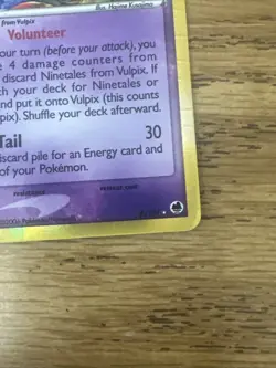 Pokemon Ninetales EX Dragon Frontiers Holo Rare Card 7/101 Psychic Beast 2006 - Image 4