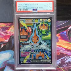 Pokemon En Phantasmal Flames Rotom ex #126 Special Illustration Rare PSA 10 - Image 1