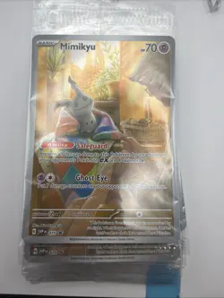 2023-25 Pokemon SV Black Star Promos Mimikyu Sealed #075 - Image 1