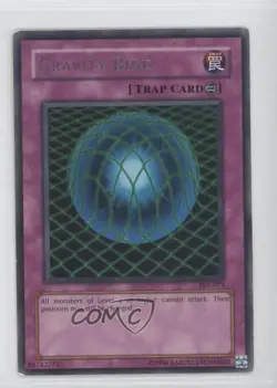 Gravity Bind (R) Unlimited YuGiOh Pharaoh's Servant #PSV-073 2002 READ - Image 1