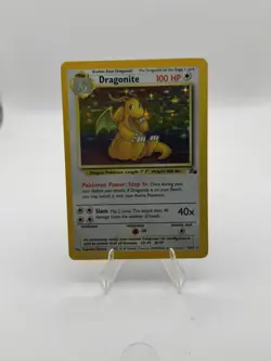 Dragonite 4/62 - Pokemon - Fossil - Holo - Unlimited -Rare - Wizards - Image 2