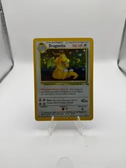 Dragonite 4/62 - Pokemon - Fossil - Holo - Unlimited -Rare - Wizards - Image 3