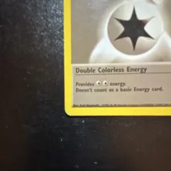 Pokemon TCG Double Colorless Energy Base Set 2 124/130 Regular Uncommon - Image 4