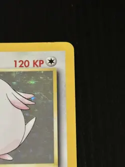 Pokemon TCG Chaneira Chansey Base Set Holo Rare GERMAN 3/102 MP/LP - Image 4