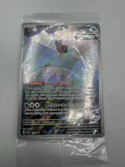 Pokemon Card Iron Bundle 066 SVP EN Pokemon Paradox Rift ETB Promo Rare sealed - Image 1