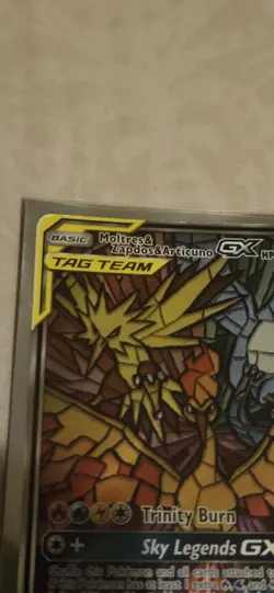 Moltres Zapdos Articuno GX Hidden Fates Pokemon Black Star Promo SM210 - SEALED - Image 3