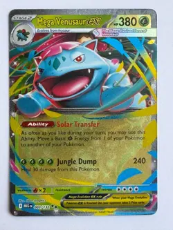 Pokemon Mega Venusaur Ex Double Rare Holo Mega Evolution 003/132 - Image 1