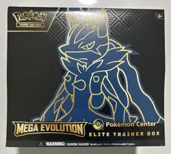 Pokemon Center Elite Trainer Box Mega Evolution Lucario- New/Sealed - Image 1