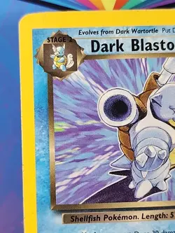 Dark Blastoise 20/82 Team Rocket Non-Holo 2000 WOTC Pokemon – LP/mp - Image 2