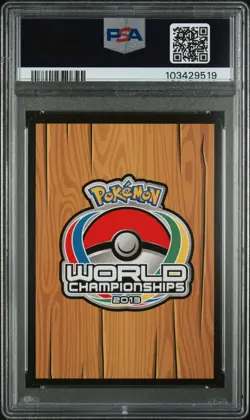 2013 POKEMON WORLD CHAMPIONSHIP DECK PROMO #BW50 TROPICAL BEACH PSA 8 - Image 2