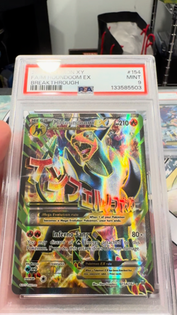 PSA 9 MINT FULL-ART HOUNDOOM EX BREAKTHROUGH 2015 POKEMON XY - Image 2