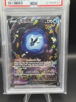 2023 Pokemon SWSH Full Art Lumineon V Crown Zenith #GG39 PSA 10 Gem Mint Rare - Image 2