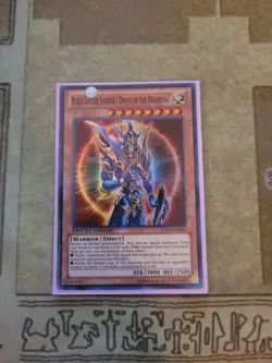 YUGIOH BLACK LUSTER SOLDIER ENVOY OF THE BEGINNING CT10-EN005 SUPER LIMITED NM - Image 1