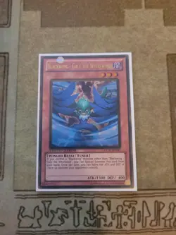 YUGIOH BLACKWING GALE THE WHIRLWIND GLD3-EN021 GOLD LIMITED ED VLP - Image 1