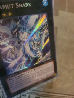YUGIOH BAHAMUT SHARK ABYR-EN099 SECRET 1ST ED NM - Image 3