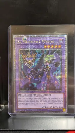 Yugioh El Shaddoll Winda Alt Art Quarter Century Secret Rare RA04-EN067 1st Ed - Image 1